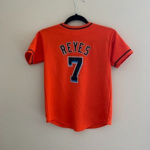 Jose Reyes #7 Marlins Baseball Jersey - Youth Size Medium